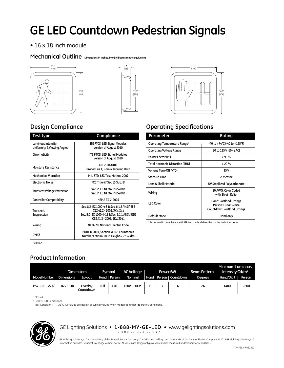 LED Modules catalog sheet page 26