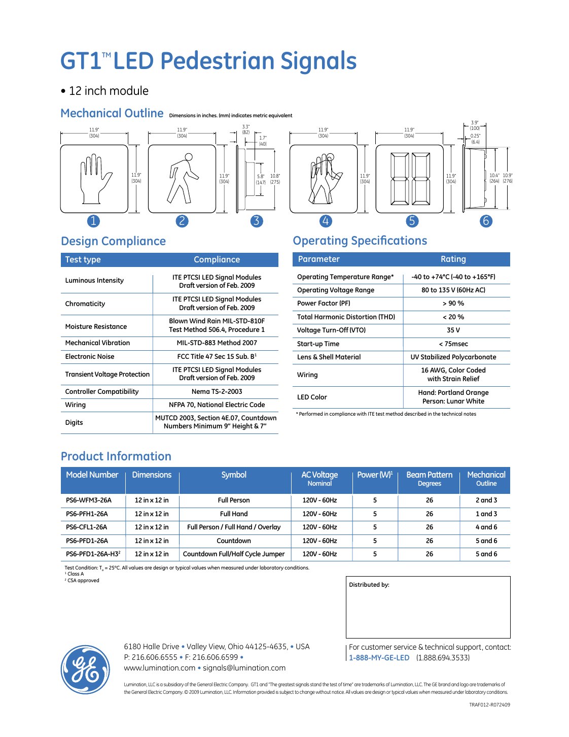 LED Modules catalog sheet page 30