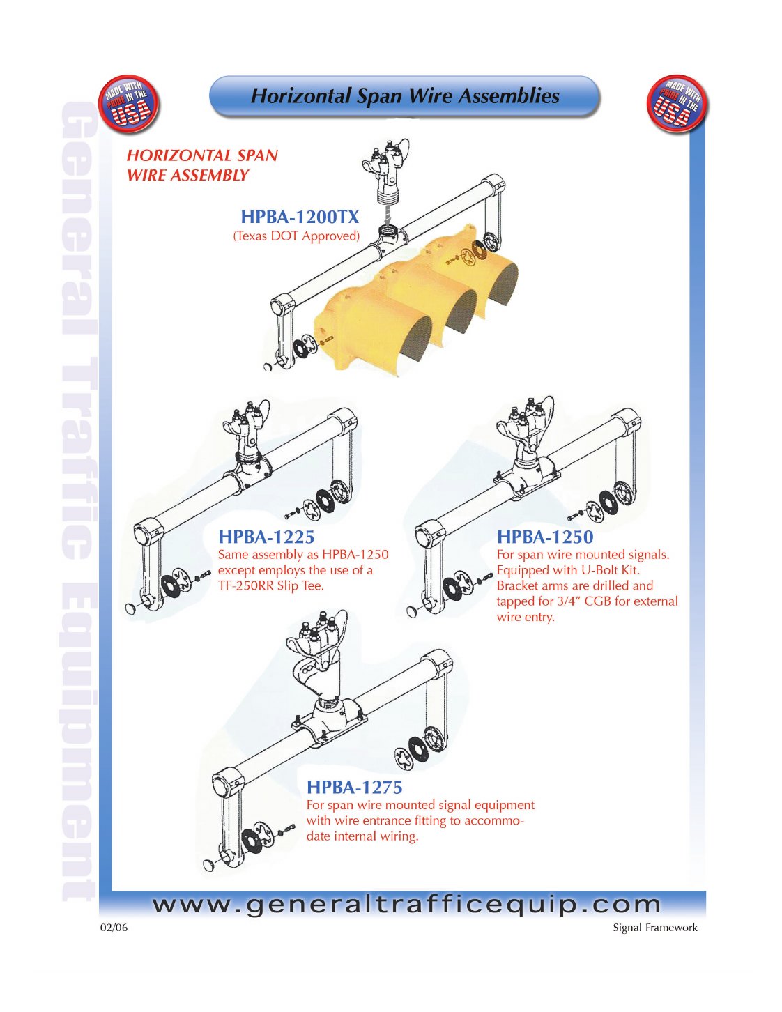 Mounting Assemblies catalog sheet page 46