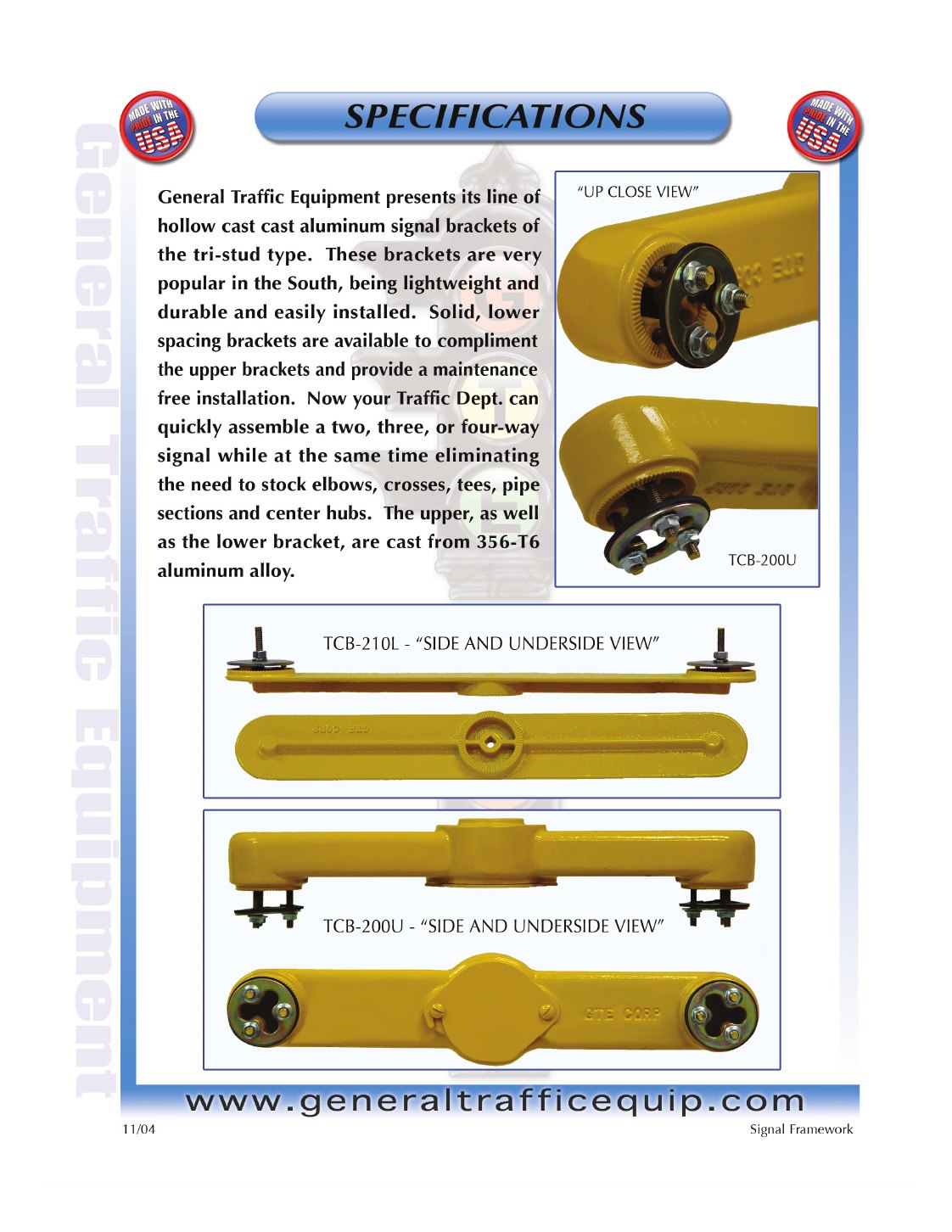Mounting Assemblies catalog sheet page 48
