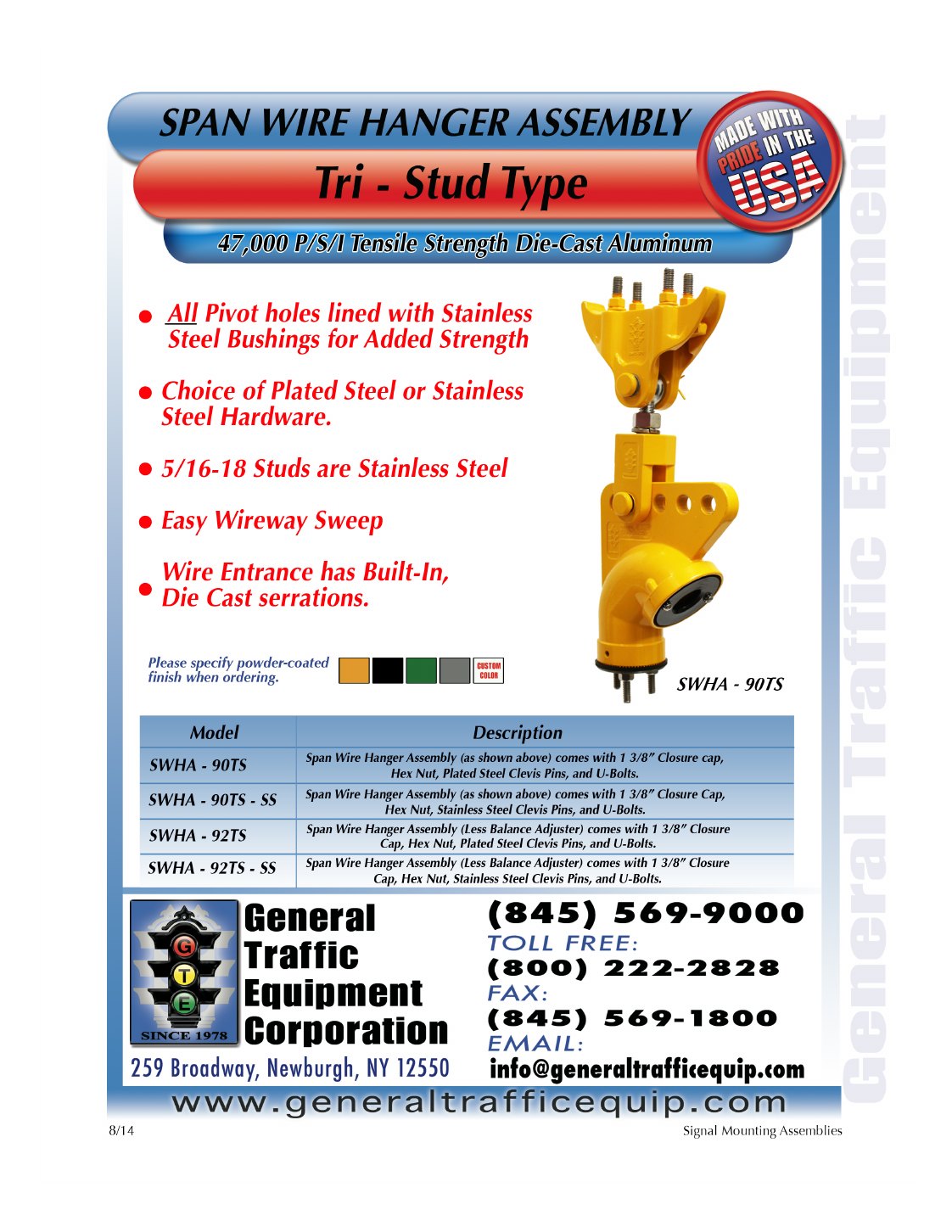 Mounting Assemblies catalog sheet page 51