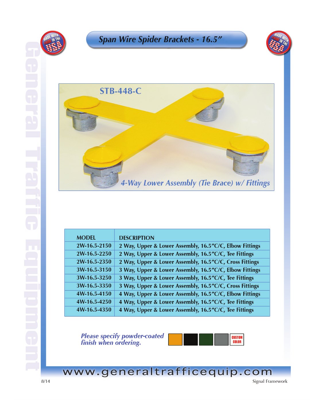 Mounting Assemblies catalog sheet page 53