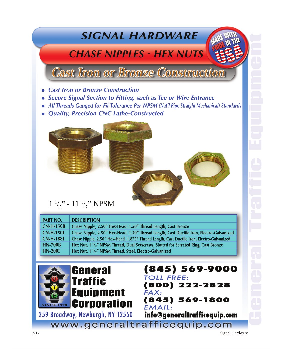 Mounting Assemblies catalog sheet page 84