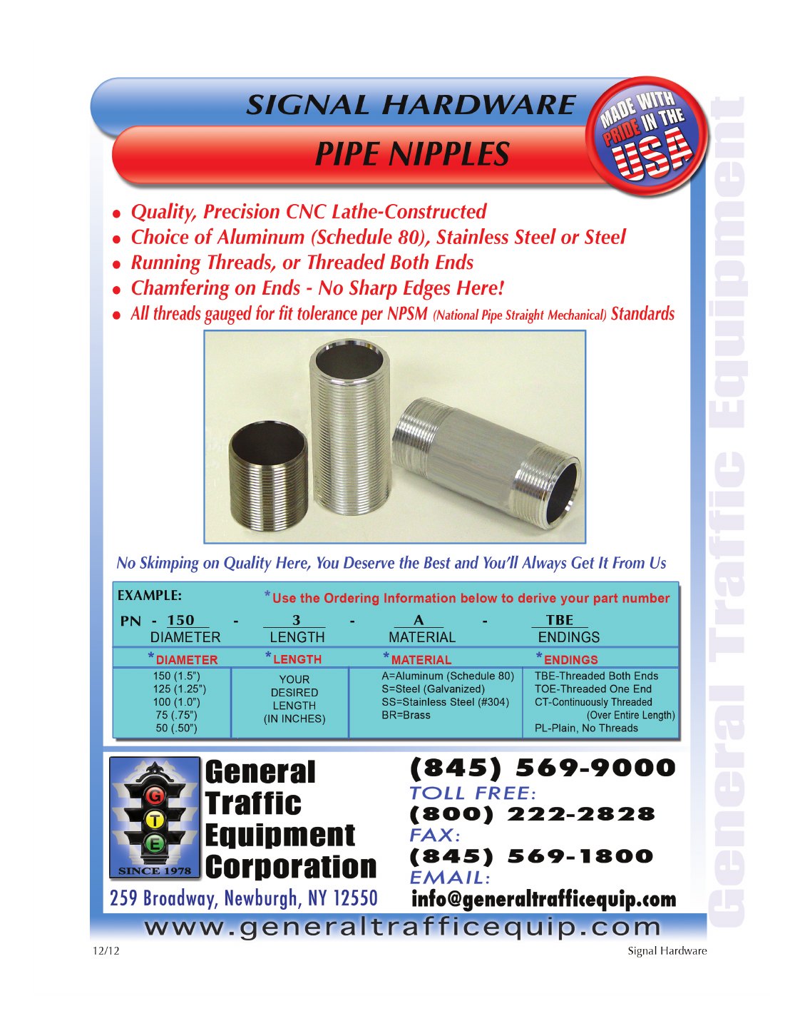 Mounting Assemblies catalog sheet page 85