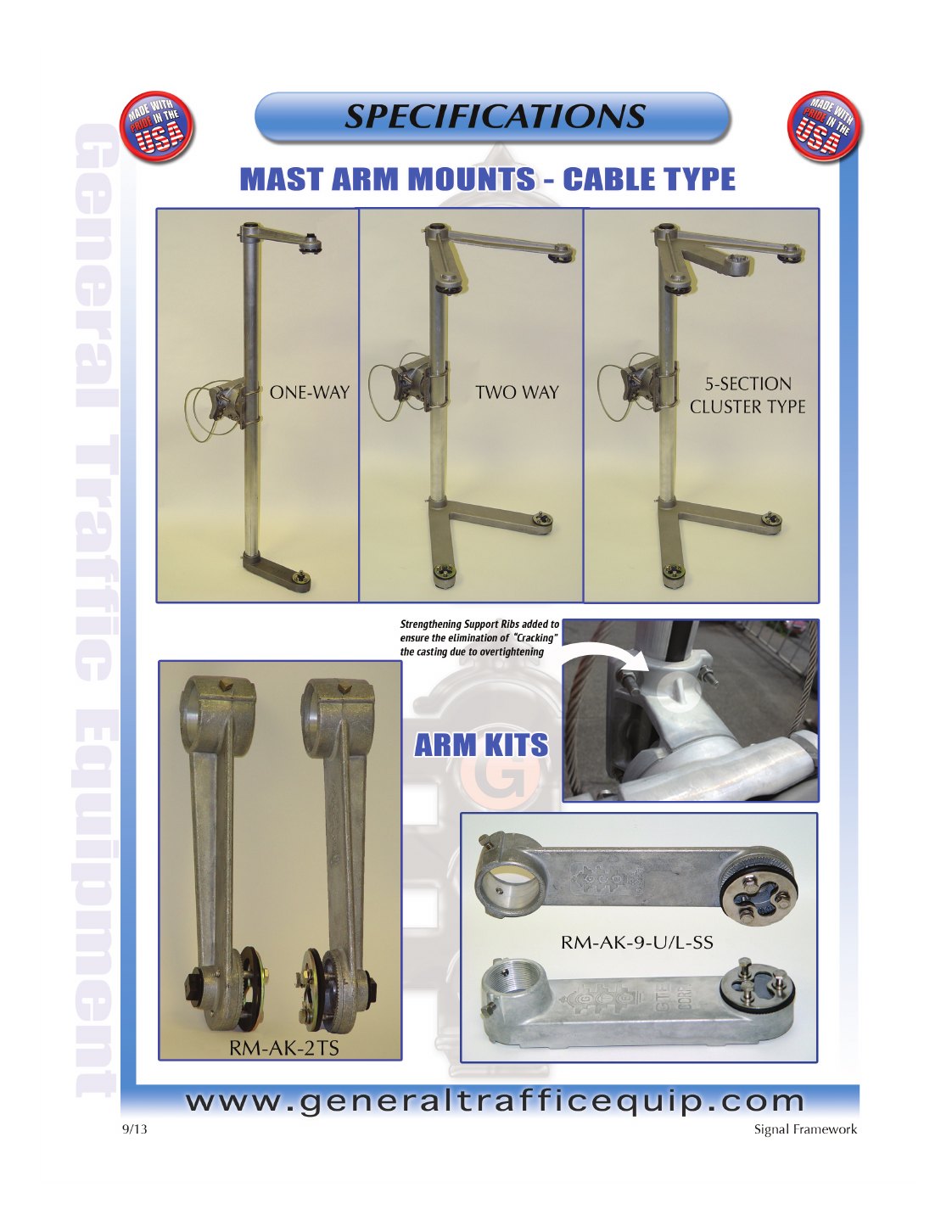 Mounting Assemblies catalog sheet page 90