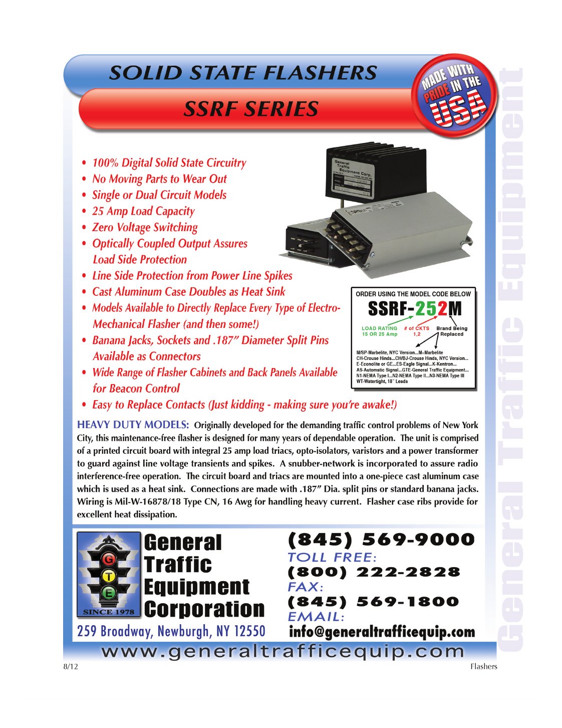 Replacement Parts catalog sheet page 105