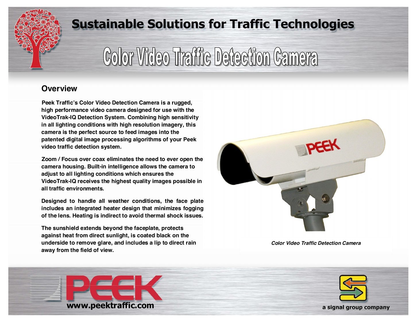 Traffic Detection catalog sheet page 40